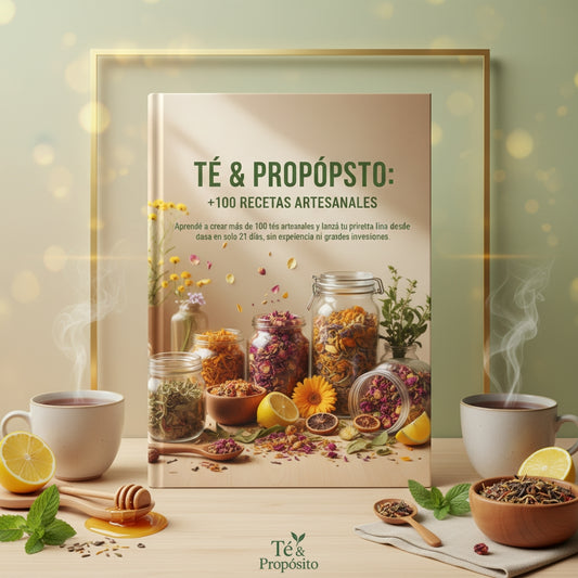 Té & Propósito – Aprendé a crear +100 tés artesanales y lanzá tu microemprendimiento en 21 días