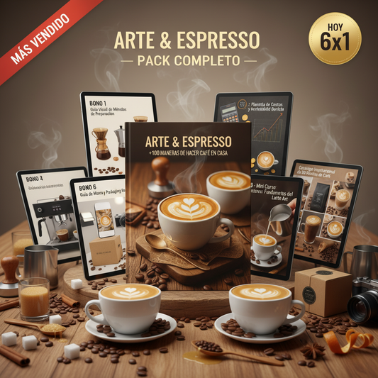 Arte & Espresso: +100 maneras de hacer café en casa